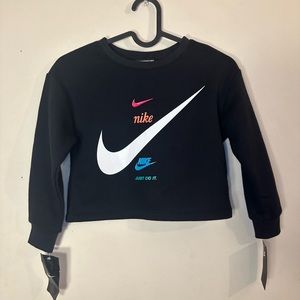 Nike Girls Cropped Sweatshirt